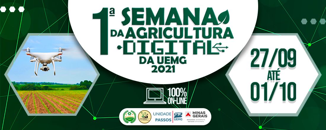 1ª Semana da Agricultura Digital da UEMG 2021