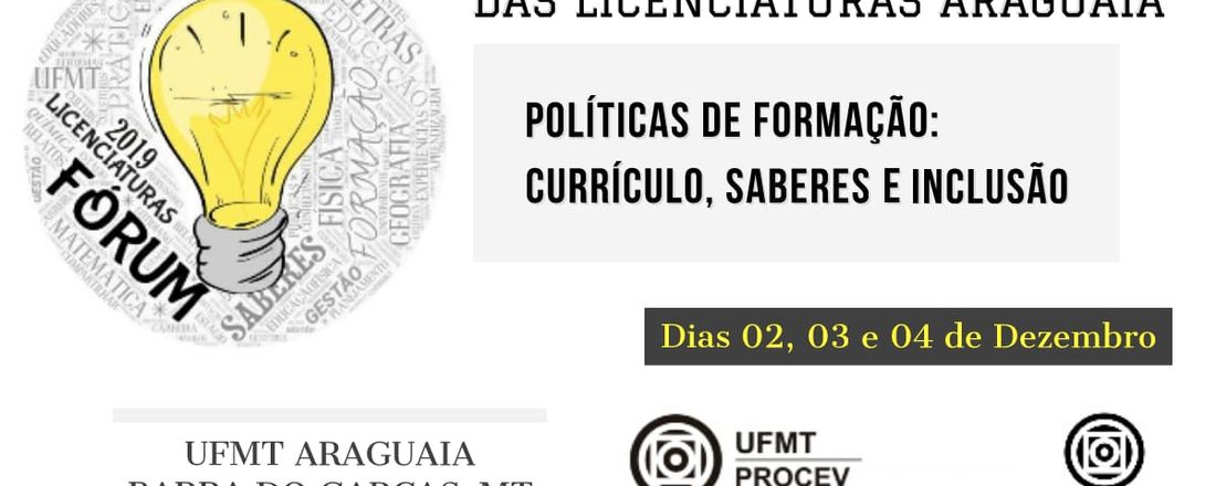 III Fórum das Licenciaturas Araguaia