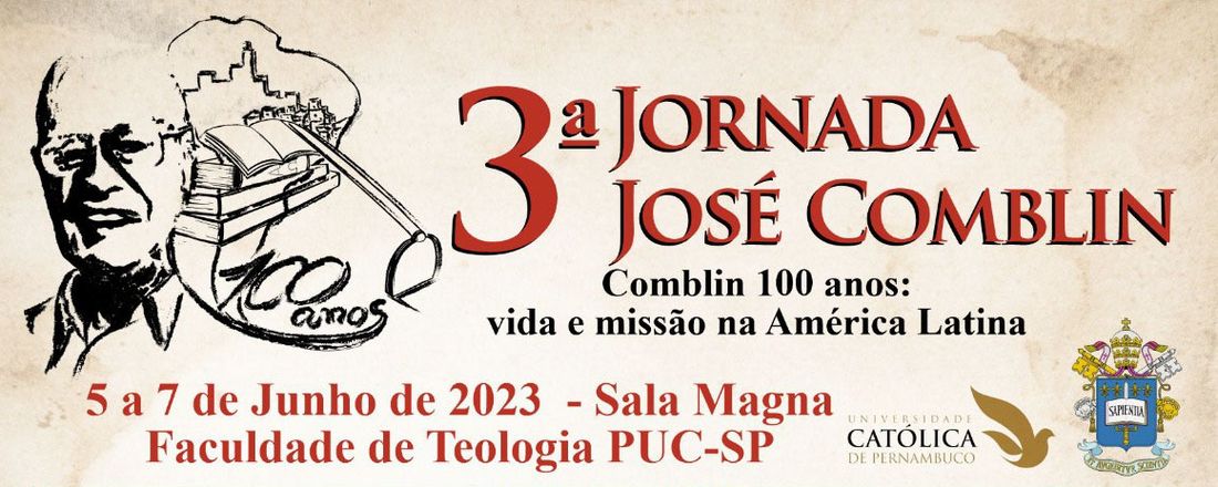 III JORNADA DE ESTUDOS JOSÉ COMBLIN