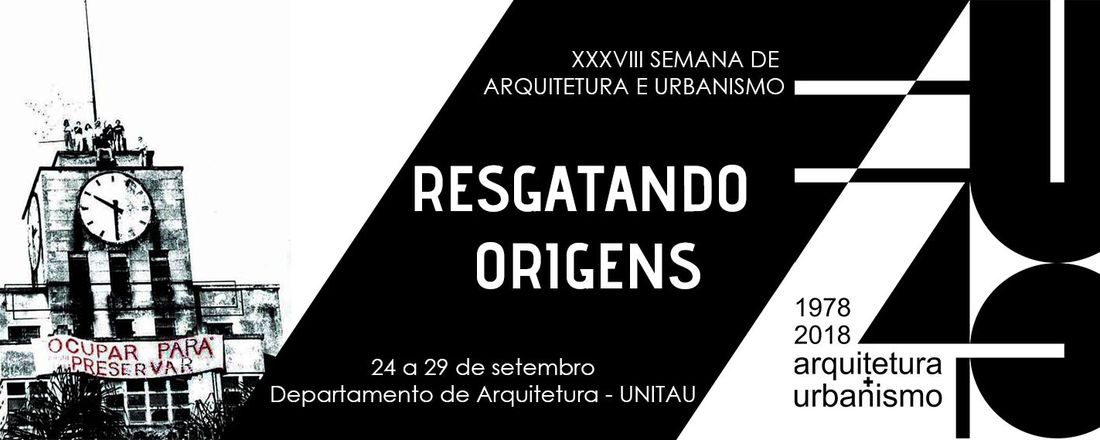 XXXVIII Semana de Arquitetura e Urbanismo