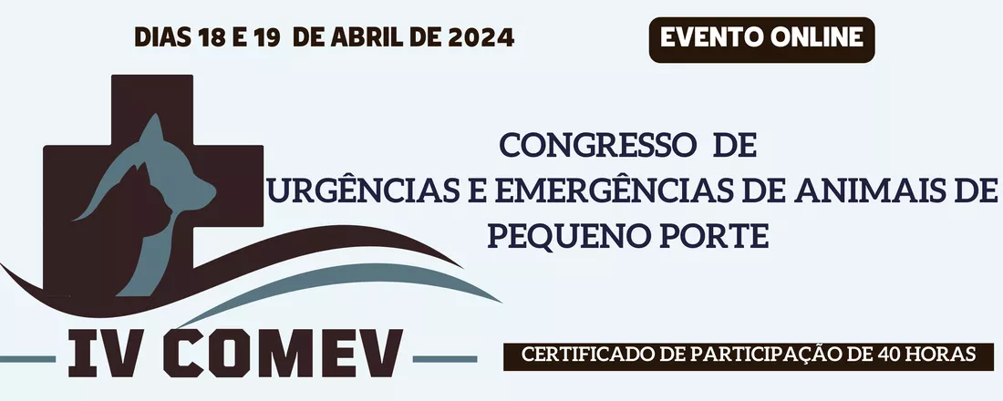 IV Congresso Online de Urgência e Emergência de animais de pequeno porte