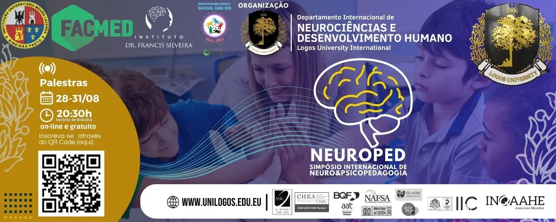 NEUROPED UNILOGOS ®  - Simpósio Internacional de Neuro&amp;Psicopedagogia da Unilogos