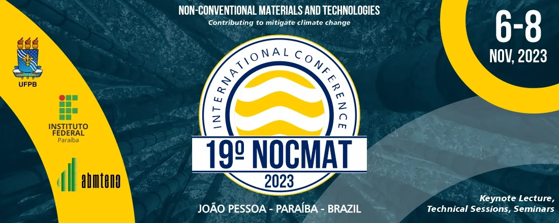 19th International Conference on Non-conventional Materials and Technologies