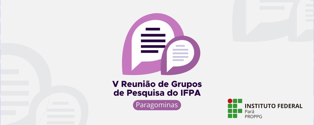 5ª Reunião dos Grupos de Pesquisa IFPA