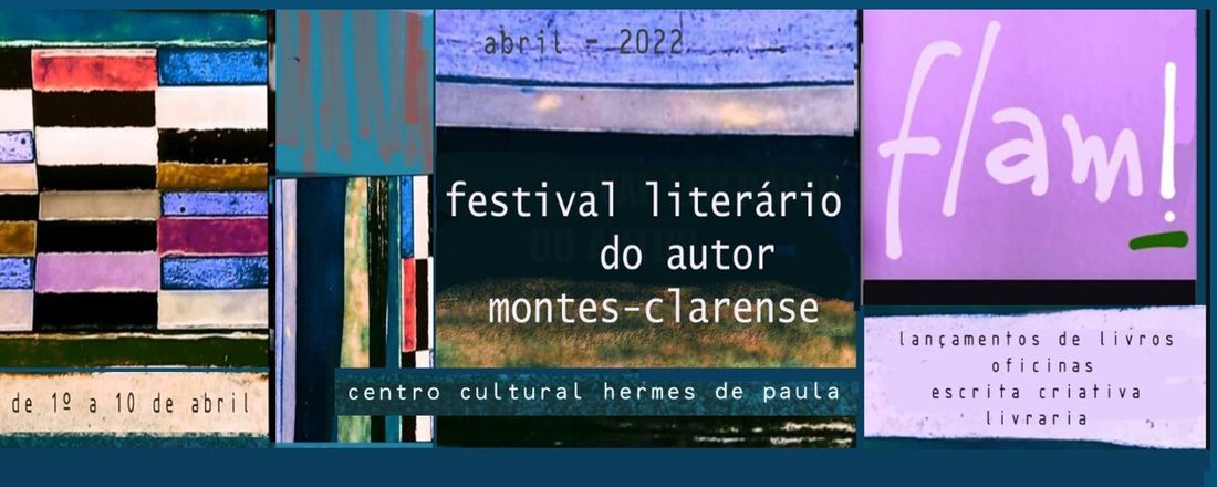 1º FLAM! - Festival Literário do Autor Montes-clarense
