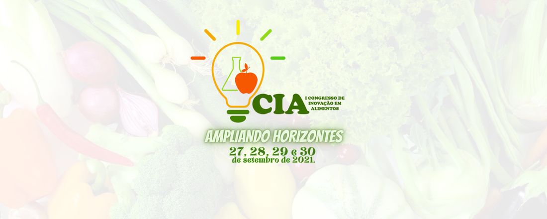 I Congresso de Inovação em Alimentos - Ampliando Horizontes
