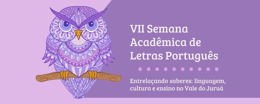 VII Semana Acadêmica de Letras Português
