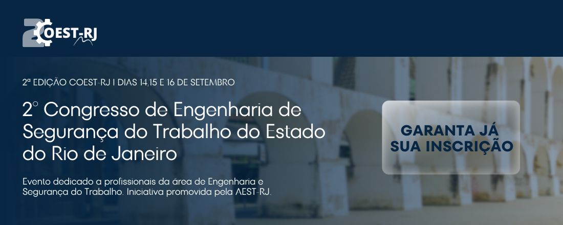 2° Congresso de Engenharia de Segurança do Trabalho do Estado do Rio de Janeiro