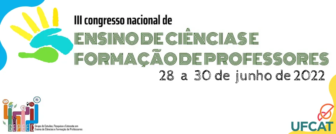 III Congresso Nacional de Ensino de Ciências e Formação de Professores