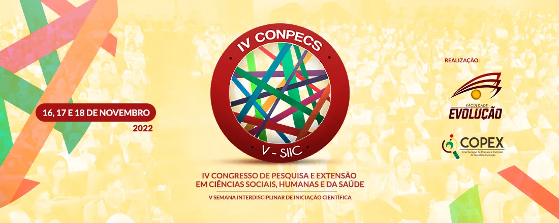 IV Congresso de Pesquisa e Extensão em Ciências Sociais, Humanas e da Saúde