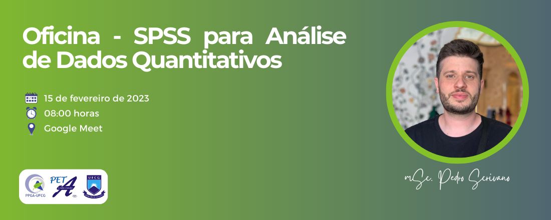 Oficina - SPSS para Análise de Dados Quantitativos
