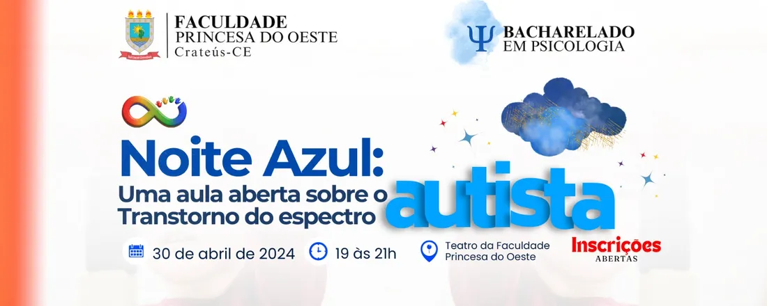 Noite Azul: Uma aula aberta sobre o Transtorno do Espectro Autista