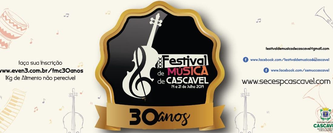 XXX Festival de Música de Cascavel
