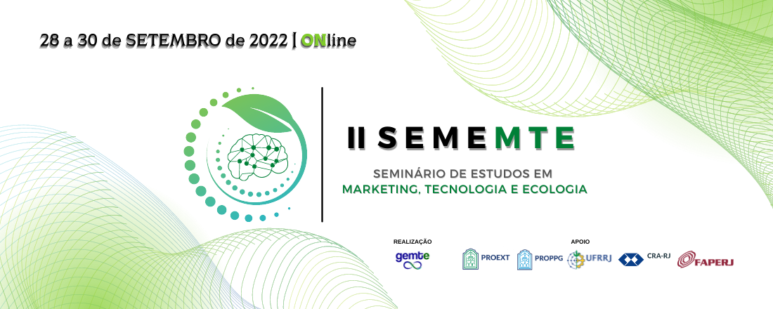II SEMEMTE - Seminário de Estudos em Marketing, Tecnologia e Ecologia