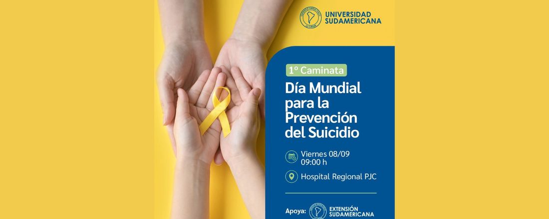 1° Caminata Día mundial para la prevención del suicídio