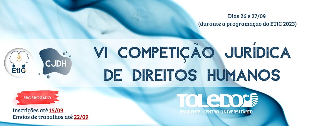 VI Competição Jurídica de Direitos Humanos Toledo Prudente