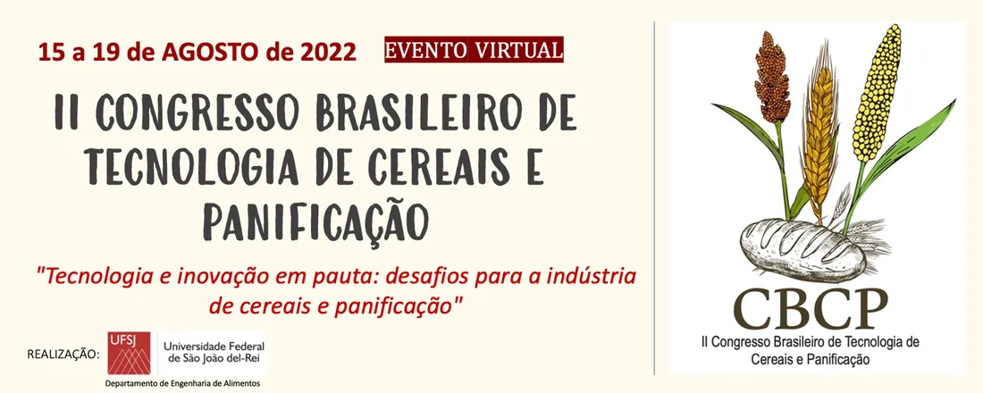 II CBCP - Congresso Brasileiro de Tecnologia de Cereais e Panificação