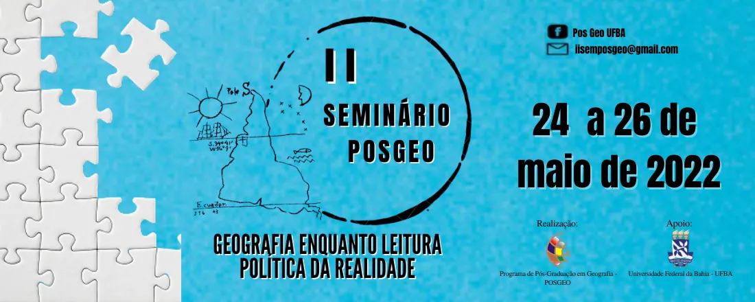 II Seminário POSGEO  - Geografia enquanto leitura política da realidade