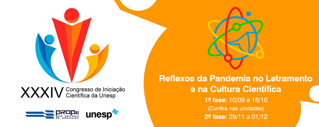 XXXIV Congresso de Iniciação Científica da Unesp-FFC/Marília