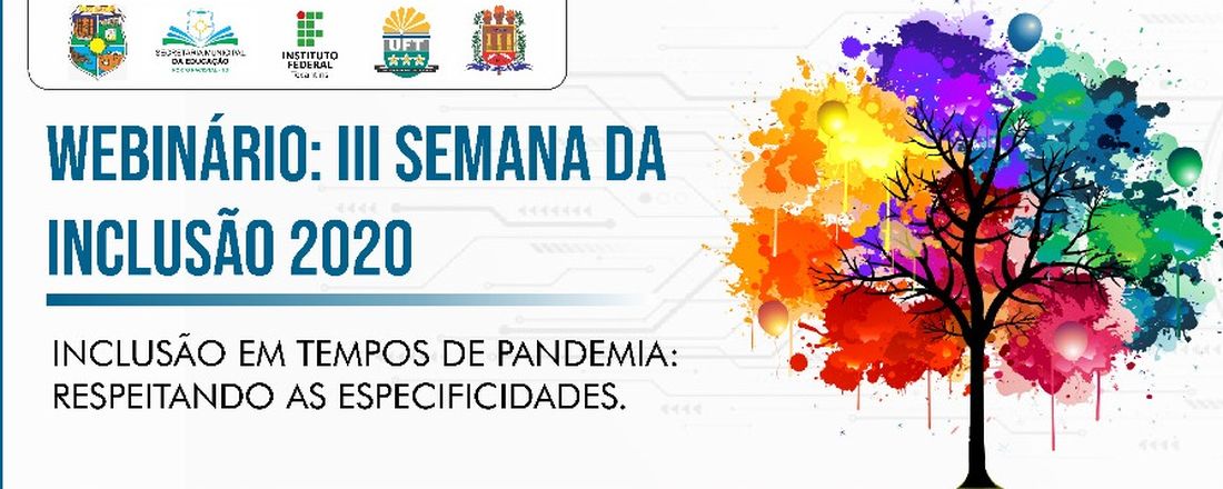 Webinário: III Semana de Inclusão de Porto Nacional - TO 2020