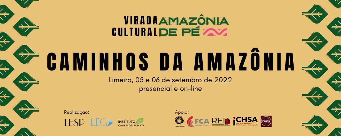 Virada Cultural AMZdePé | CAMINHOS DA AMAZÔNIA