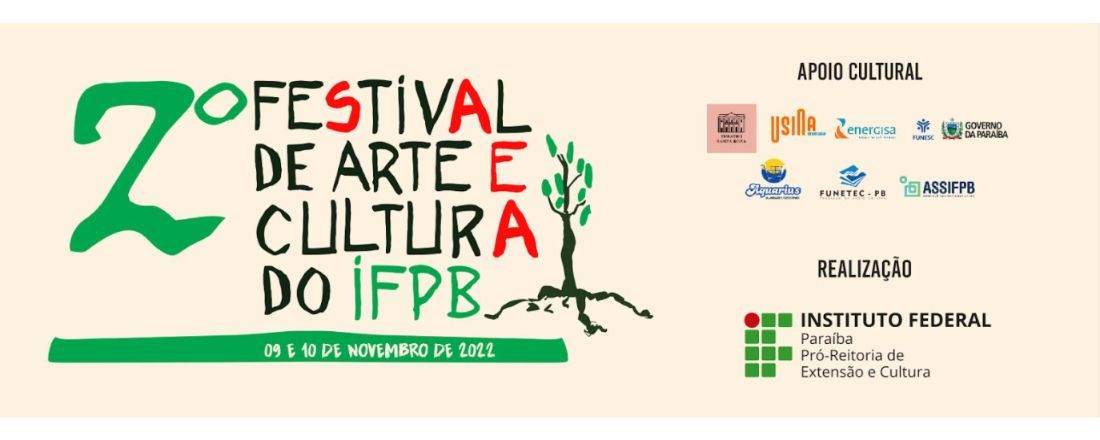 2º Festival de Arte e Cultura do IFPB