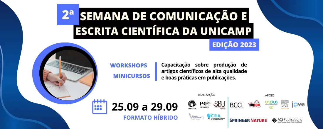 2ª Semana de Comunicação e Escrita Científica da Unicamp