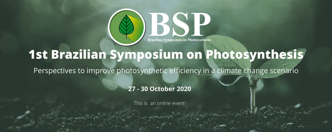 1st Brazilian Symposium on Photosynthesis: Perspectives to improve photosynthetic efficiency in a climate change scenario