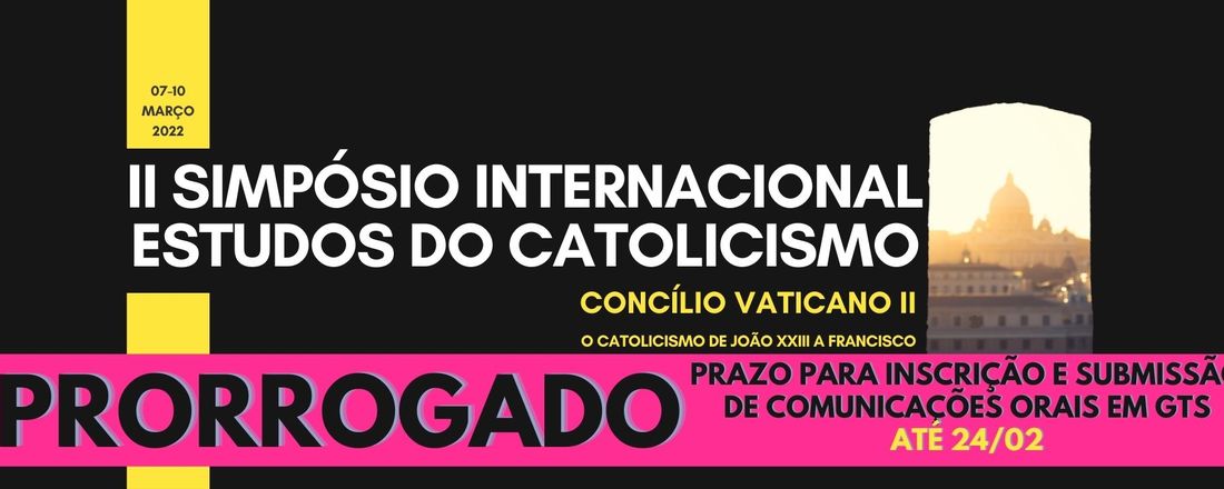 II Simpósio Internacional Estudos do Catolicismo