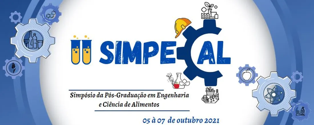 II SIMPECAL-Simpósio da Pós-graduação em Engenharia e Ciência de Alimentos