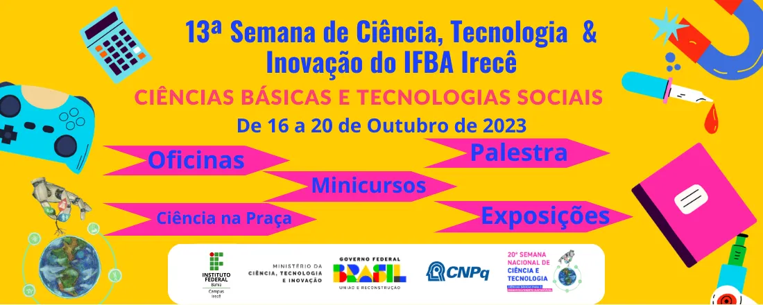 IX SECITEC - Semana de Educação, Ciência e Tecnologia do IFBA