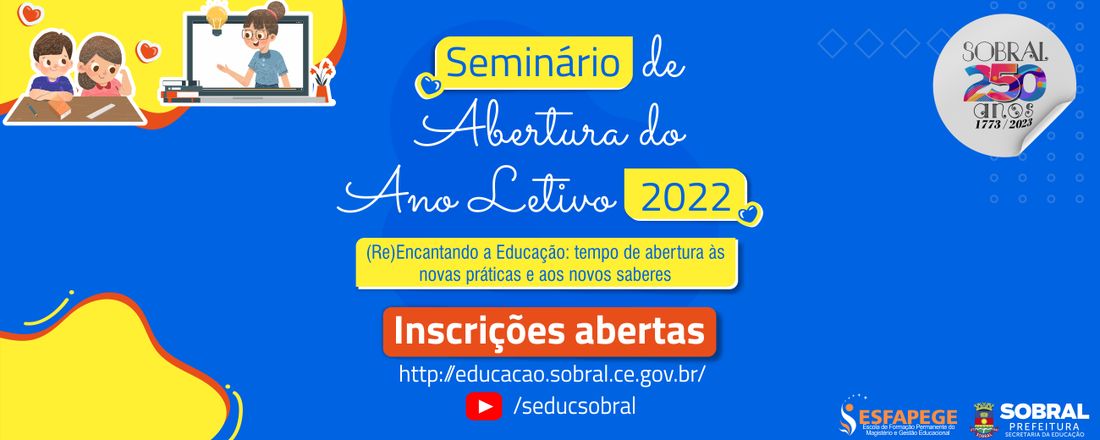 Seminário de Abertura do Ano Letivo 2022