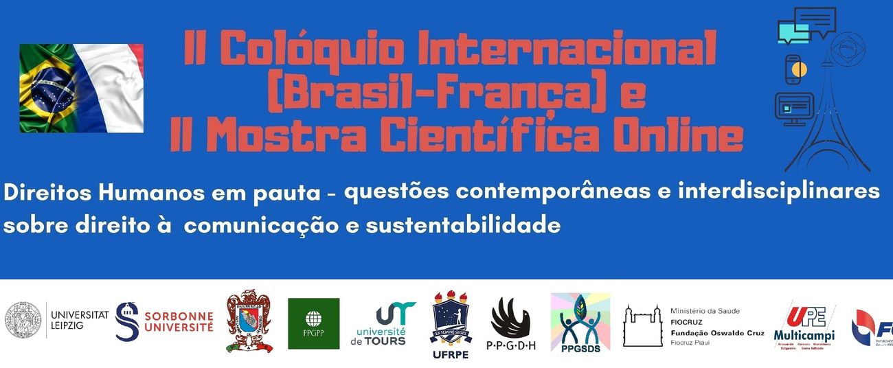 II Colóquio Internacional (Brasil) (França) II Mostra Científica Online