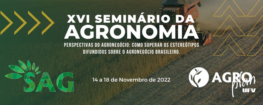 XVI Seminário da Agronomia - SAG 2022