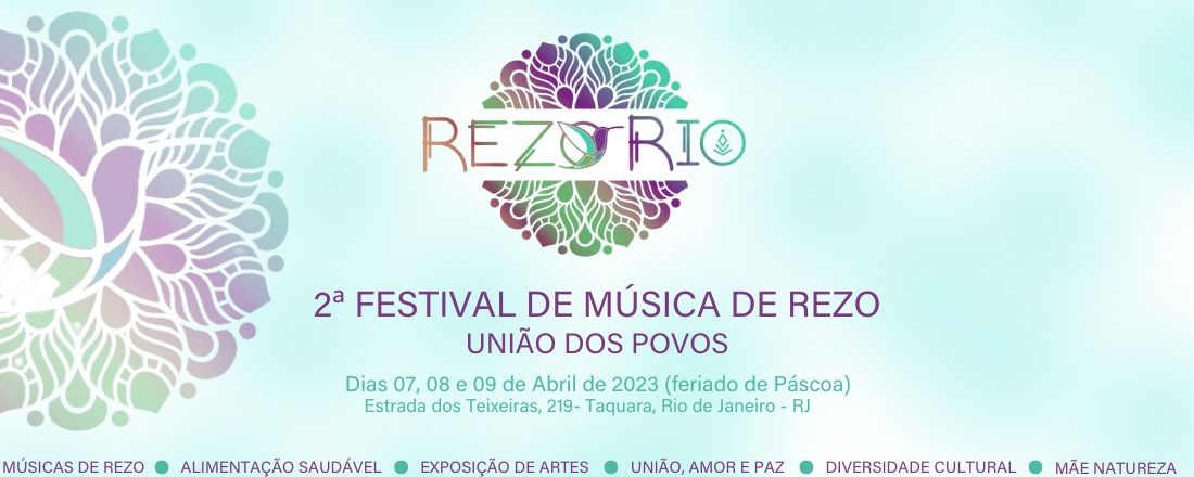 Rezo Rio: 2º Festival de Músicas de Rezo do Rio de Janeiro