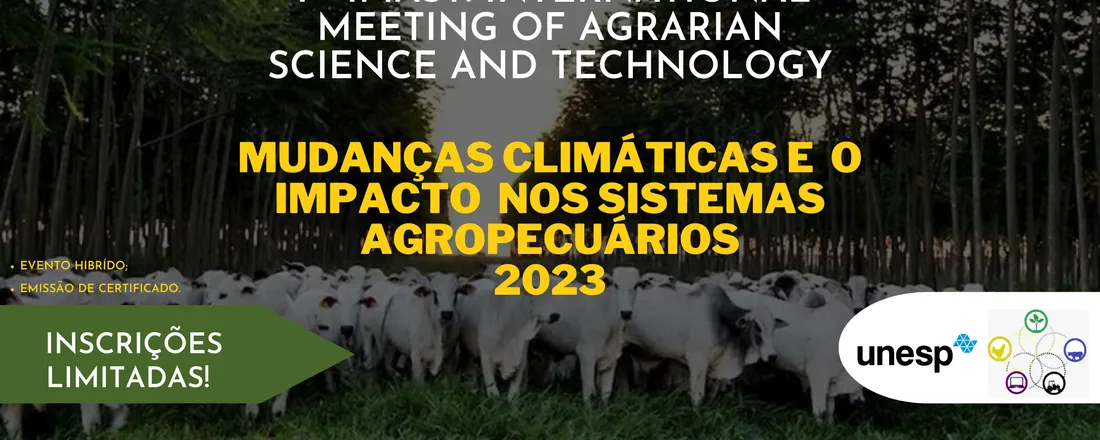 4th IMAST - International Meeting of Agrarian Science and Technology