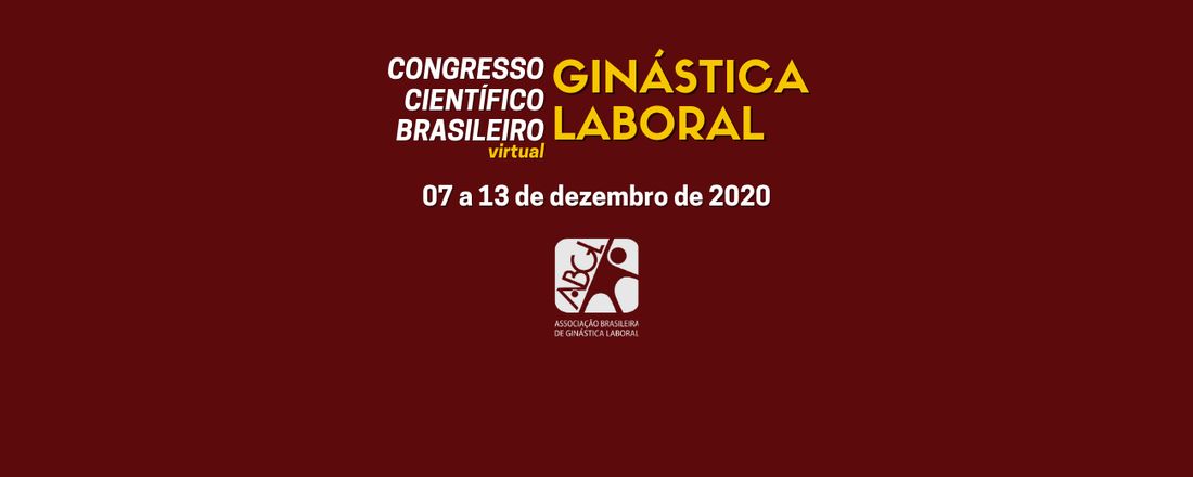 Congresso Científico Brasileiro de Ginástica Laboral