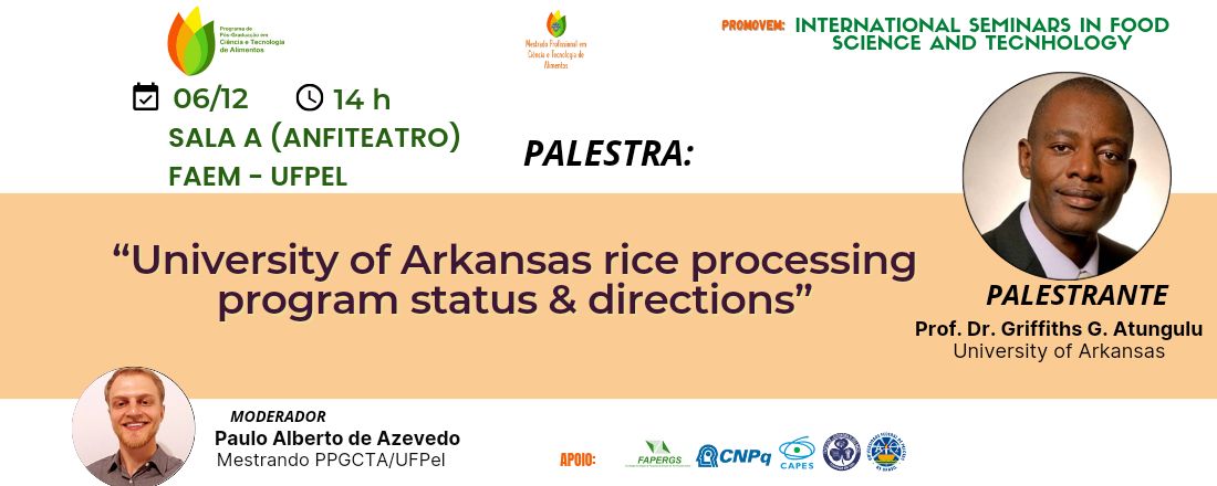 University of Arkansas rice processing program status & directions