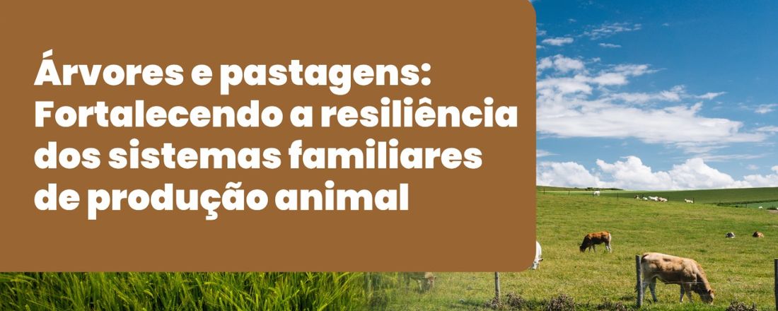 ÁRVORES E PASTAGENS: FORTALECENDO A RESILIÊNCIA DOS SISTEMAS FAMILIARES DE PRODUÇÃO ANIMAL