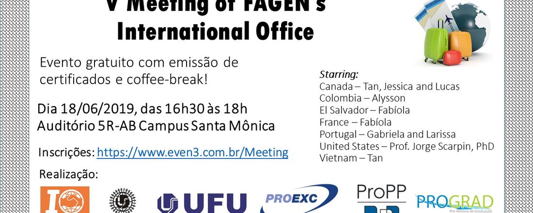V Meeting of Fagen´s International Office