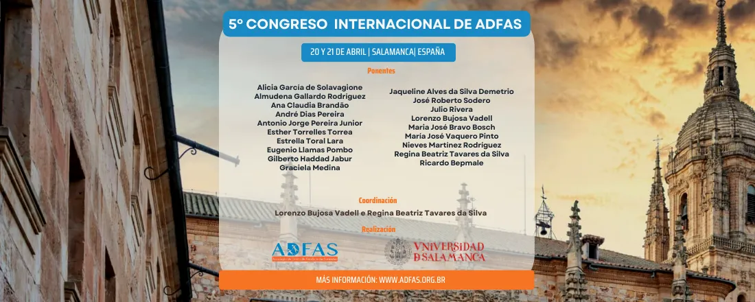 5º Congresso Internacional da ADFAS - Salamanca