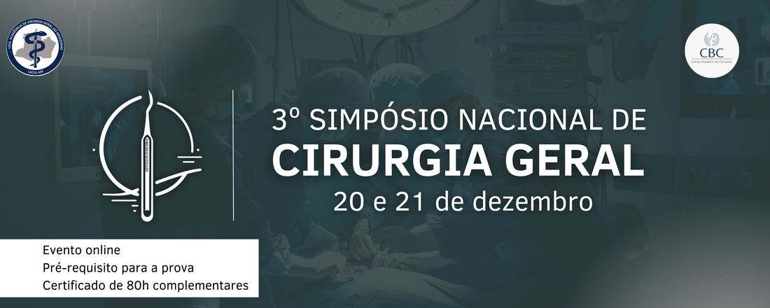 3º Simpósio da Liga Acadêmica de Cirurgia Geral do Amazonas