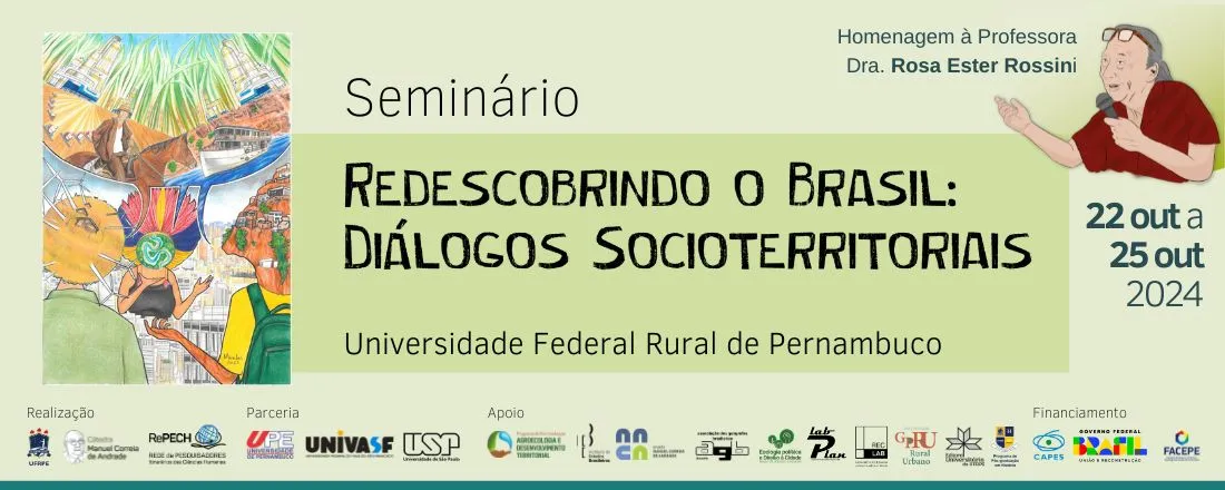 Seminário Redescobrindo o Brasil: diálogos socioterritoriais