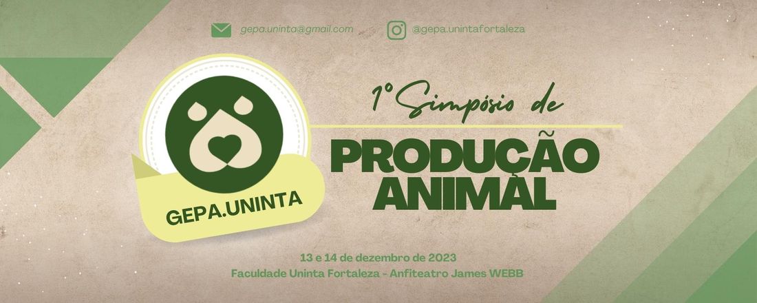 I  Simpósio de Produção Animal da Faculdade Uninta Fortaleza