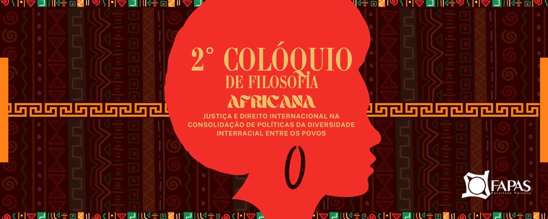 II COLÓQUIO DE FILOSOFIA AFRICANA
