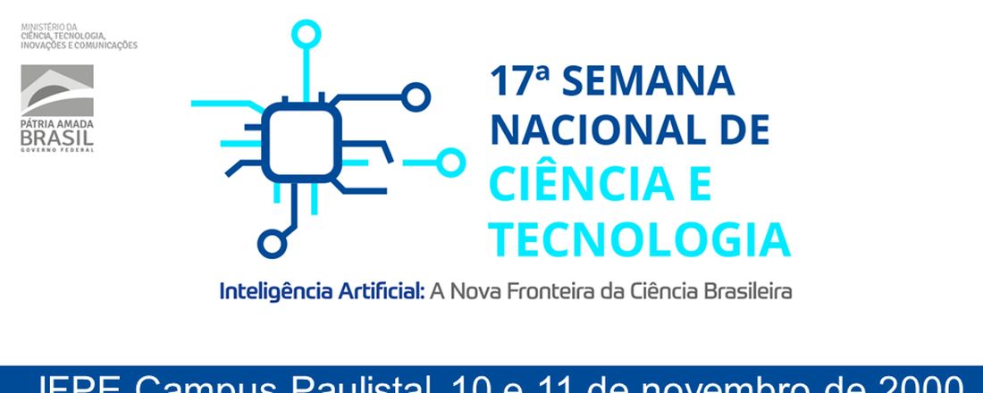 Semana Nacional de Ciência e Tecnologia - 2020 - Campus Paulista