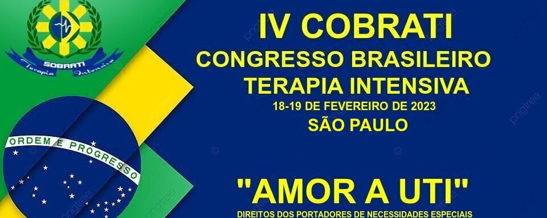 IV COBRATI - CONGRESSO BRASILEIRO DE TERAPIA INTENSIVA