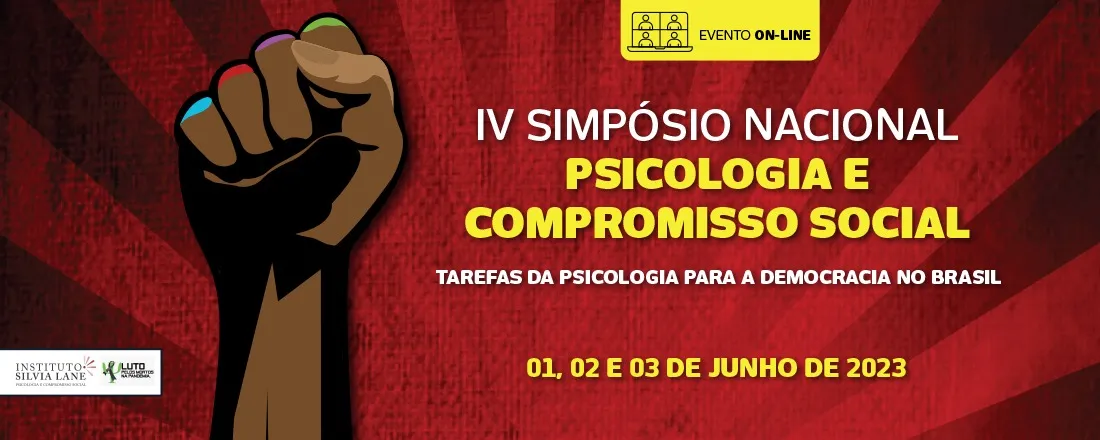 IV Simpósio Nacional Psicologia e Compromisso Social - 2023