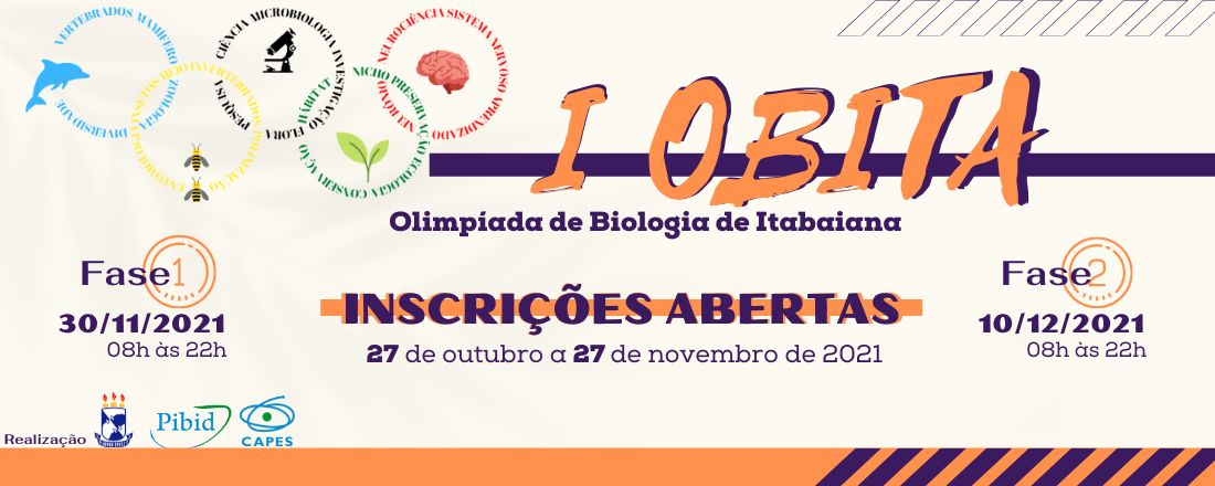 I Olimpíada de Biologia de Itabaiana