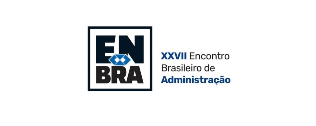 XXVII ENBRA - Encontro Brasileiro de Administração